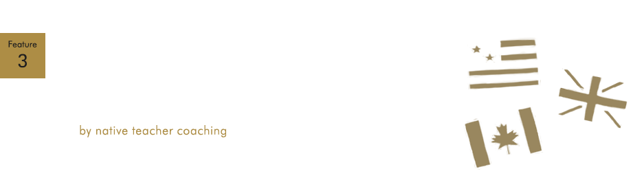 留学時や帰国子女クラスの学生が学ぶ英会話教室