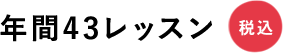 年間43レッスン 税込